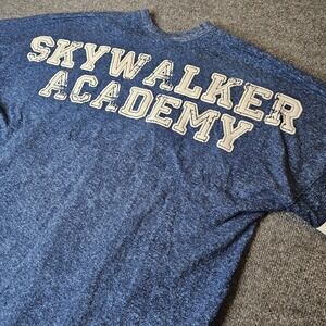 Disney Skywalker Academy Spirit Jersey Size XL Star Wars Blue Disneyland